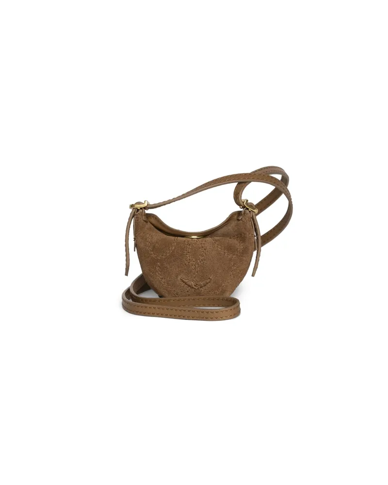 Zadig & Voltaire Grigri Jane Aus Wildleder Cognac