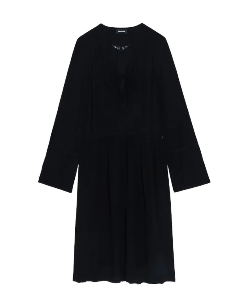 Zadig & Voltaire Rinas Kleid Schwarz