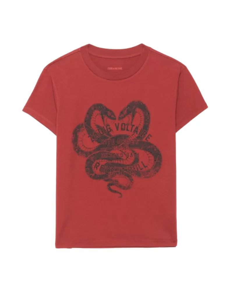 Zadig & Voltaire Walk T-Shirt Rot