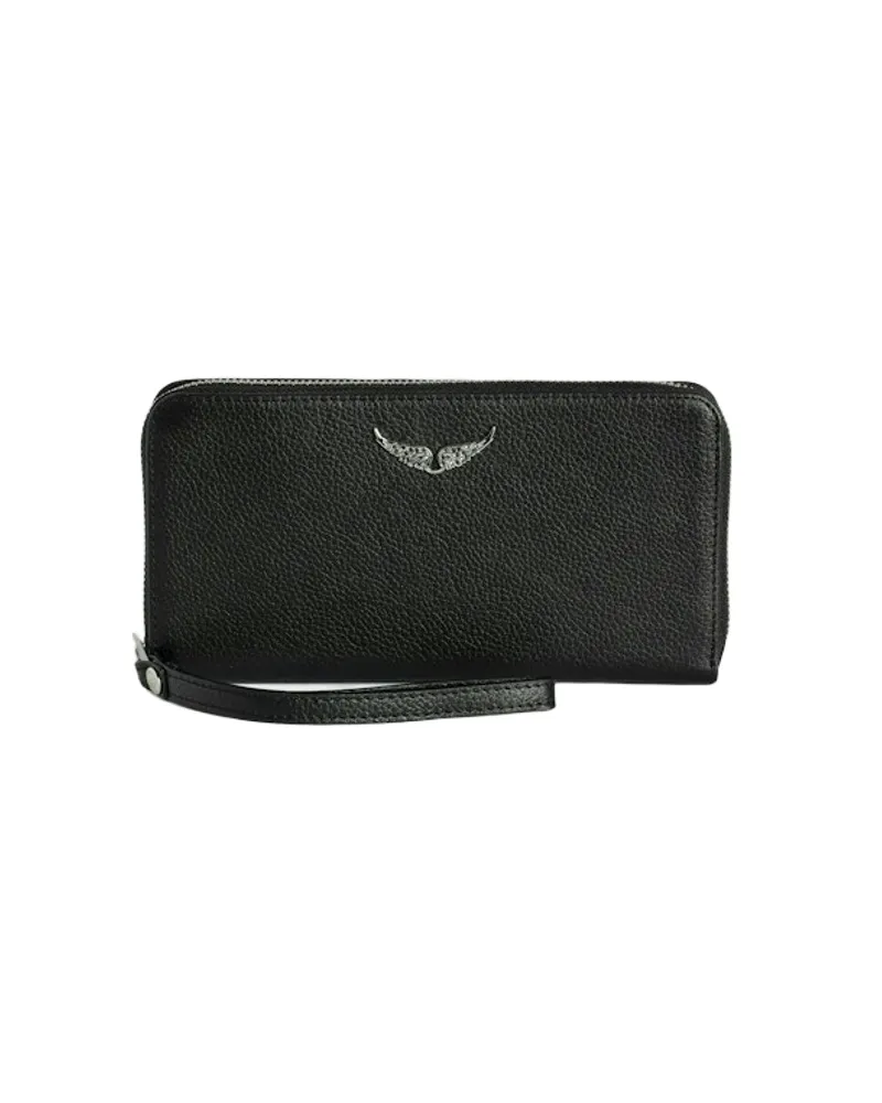 Zadig & Voltaire Brieftasche Compagnon Schwarz