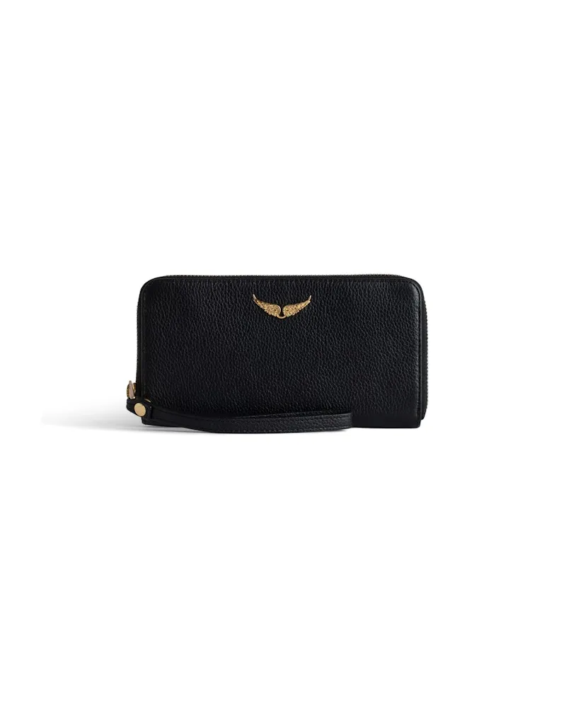 Zadig & Voltaire Brieftasche Compagnon Noir