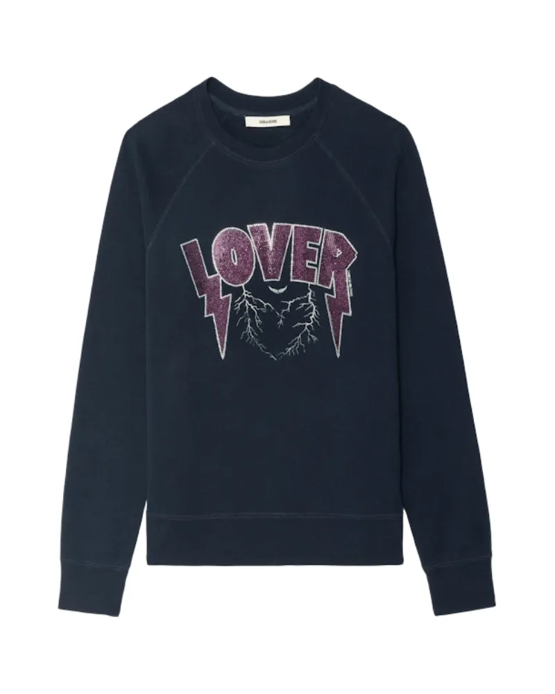 Zadig & Voltaire Sweatshirt Upper Blau