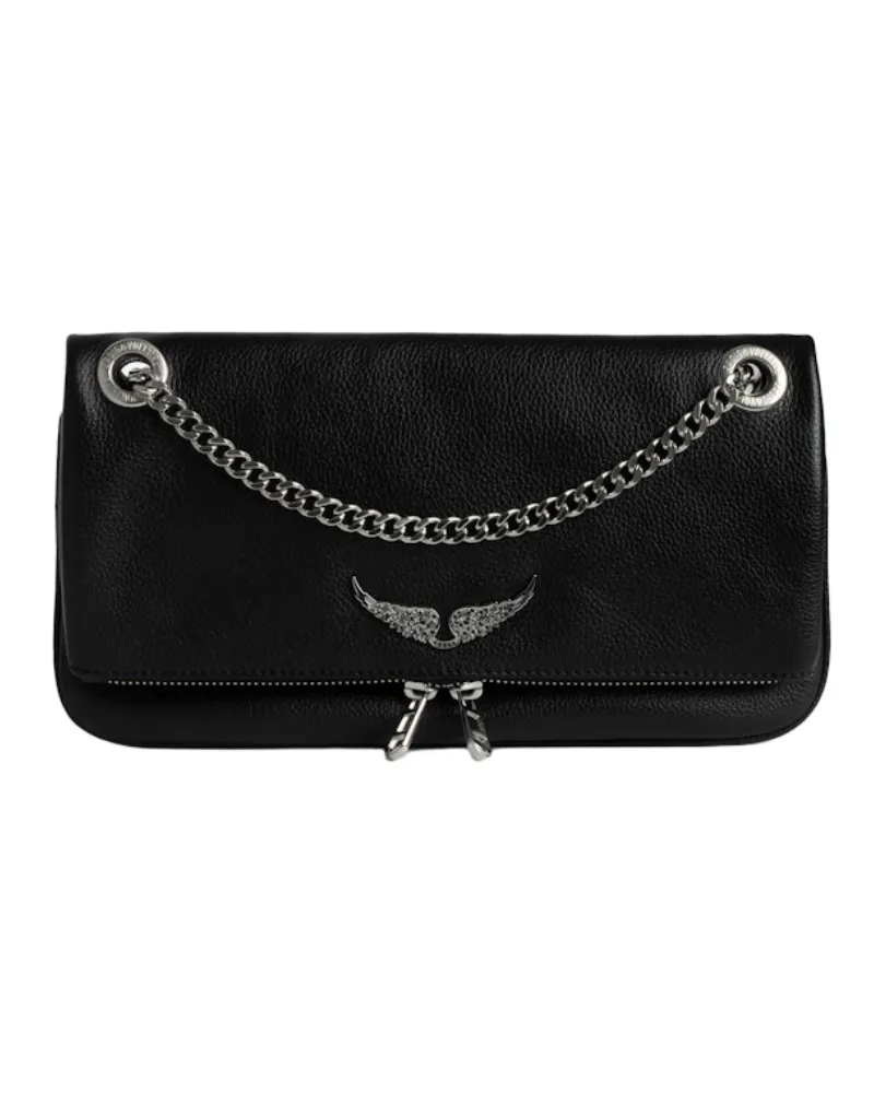 Zadig & Voltaire Clutch Rock II Schwarz