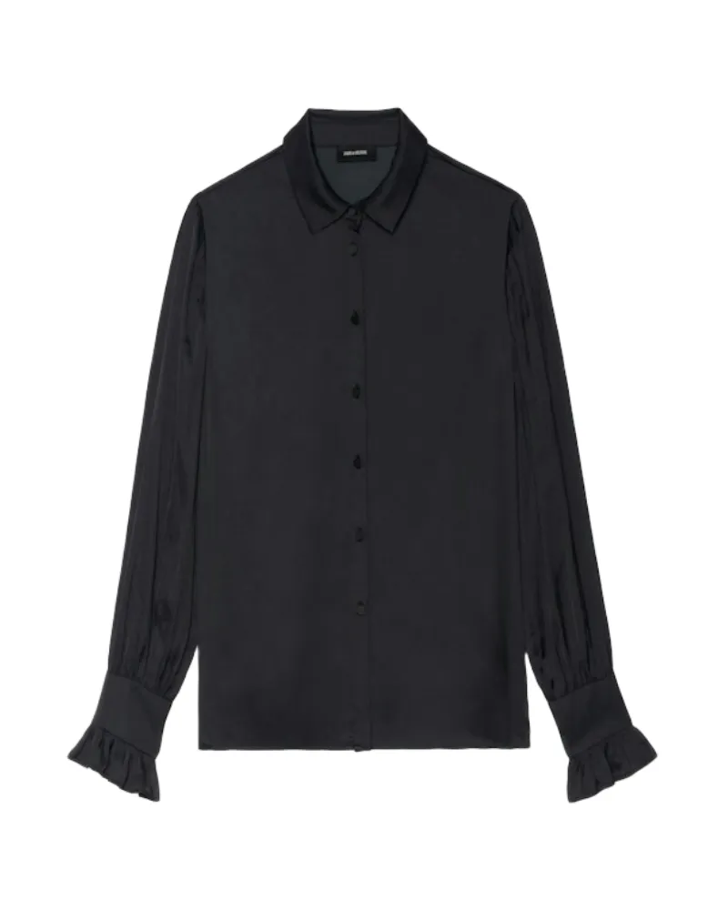 Zadig & Voltaire Hemd Thely Schwarz