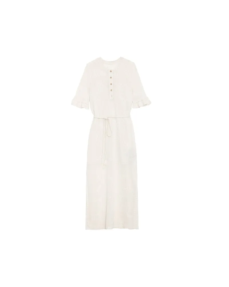 Zadig & Voltaire Kleid Salmy Ecru
