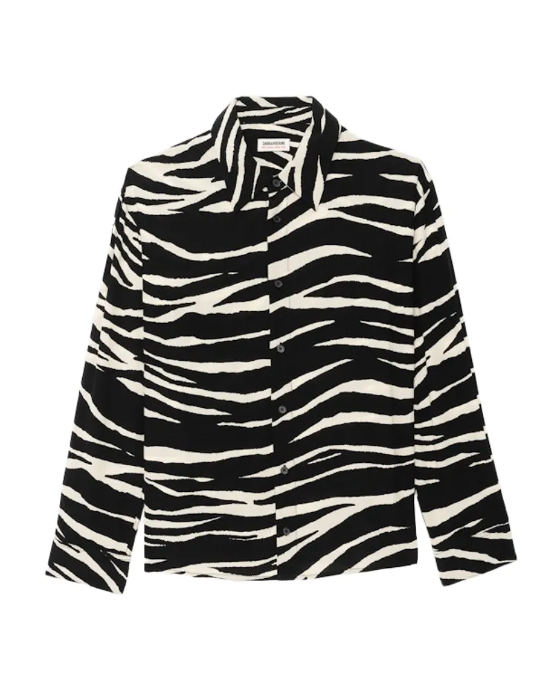 Zadig & Voltaire Tyrica Hemd Schwarz