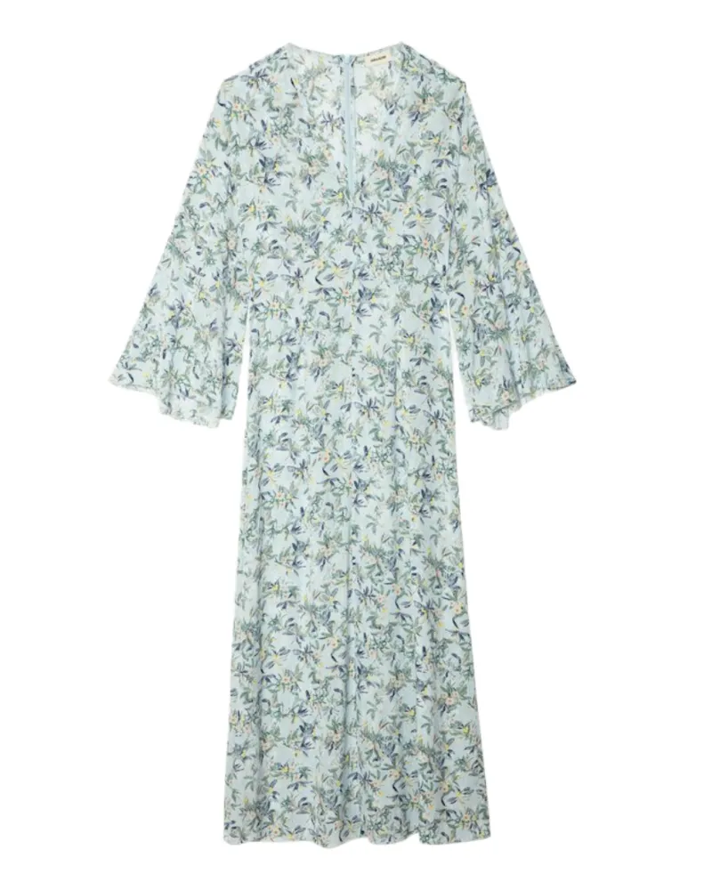 Zadig & Voltaire Rasato Kleid Blau