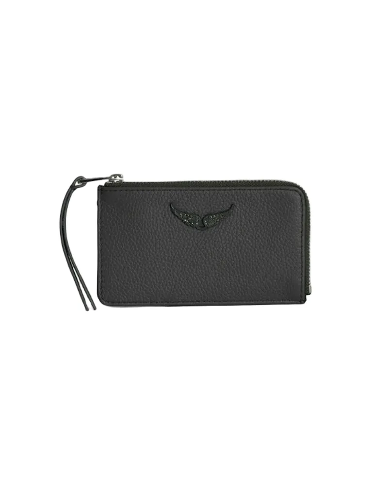 Zadig & Voltaire ZV Card Kartenetui Grau