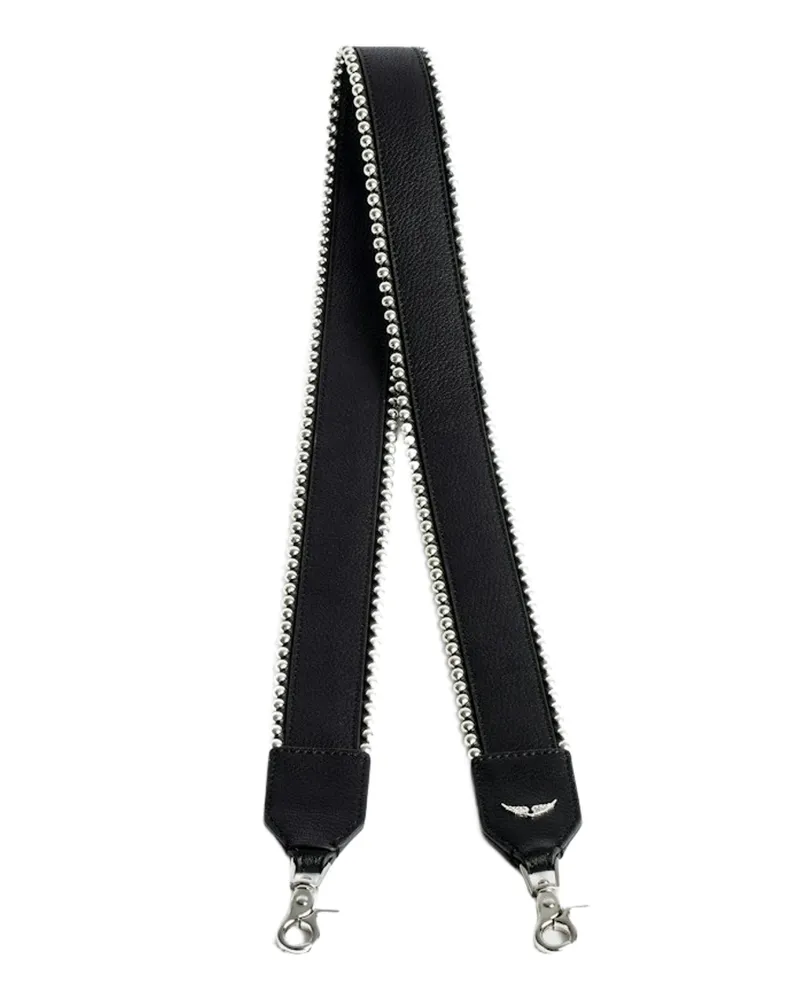 Zadig & Voltaire Studs Schulterriemen Schwarz