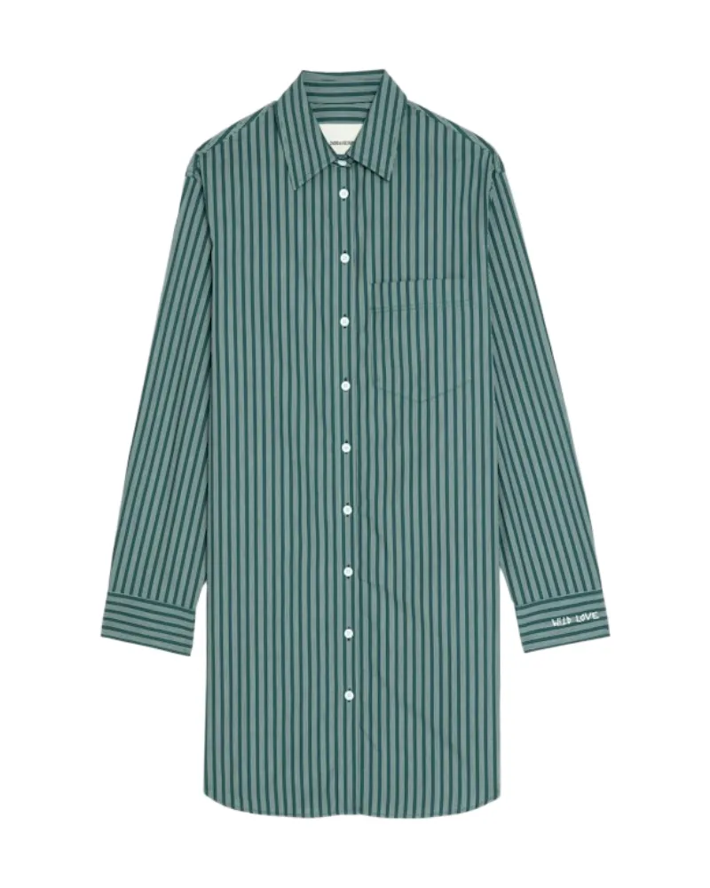 Zadig & Voltaire Rorning Kleid Grün