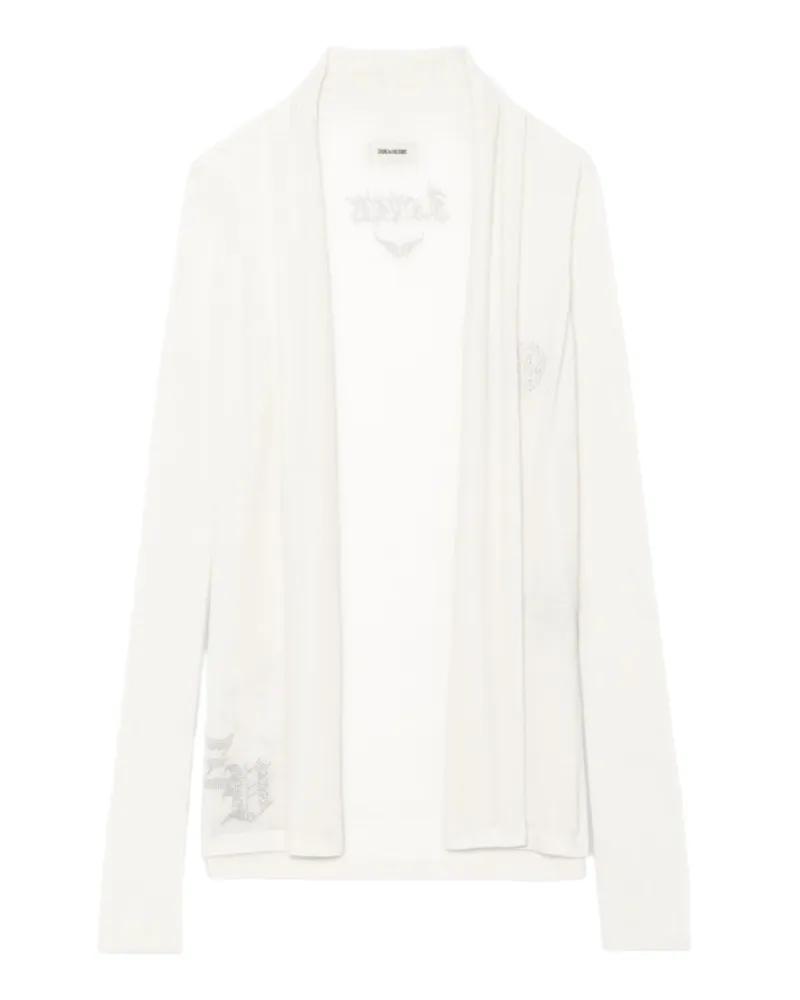 Zadig & Voltaire Cardigan Robyn 100% Kaschmir Beige