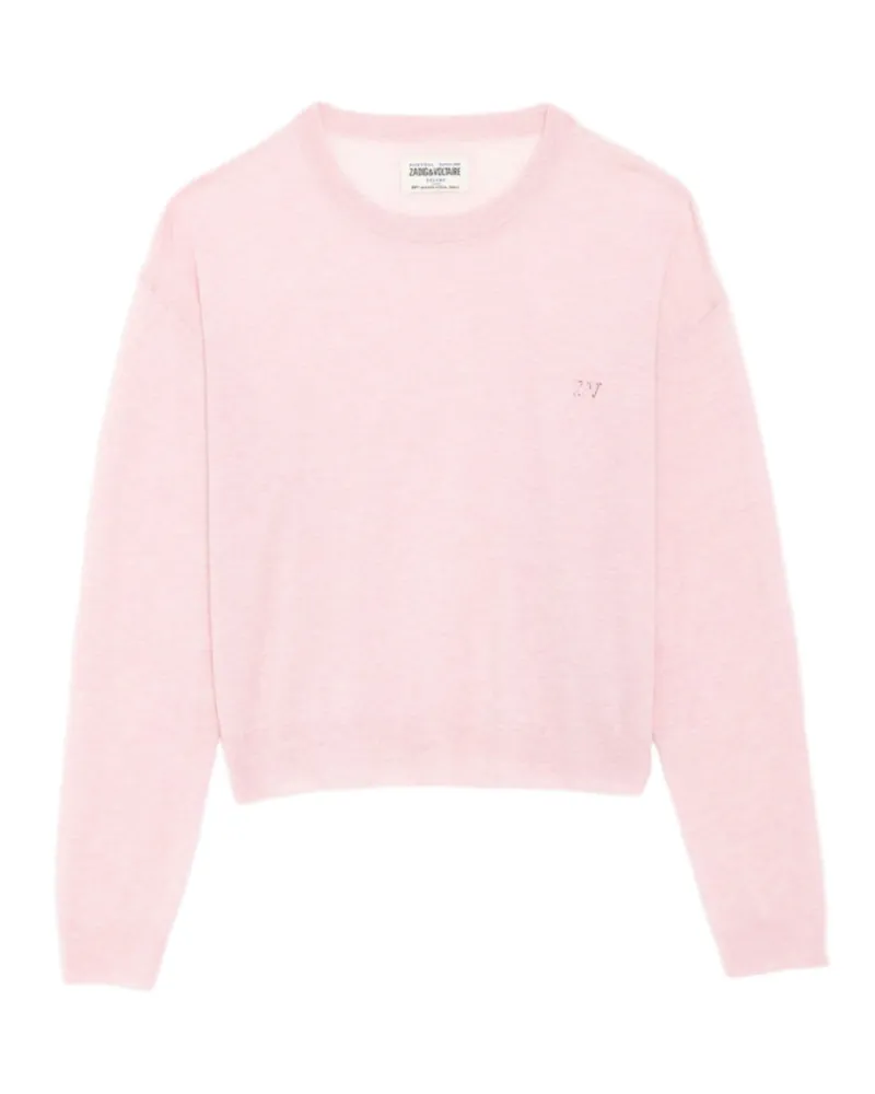Zadig & Voltaire Swapy Pullover 100% Kaschmir Rosa