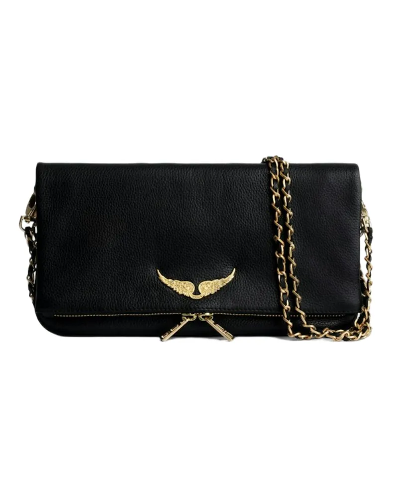 Zadig & Voltaire Clutch Rock Schwarz