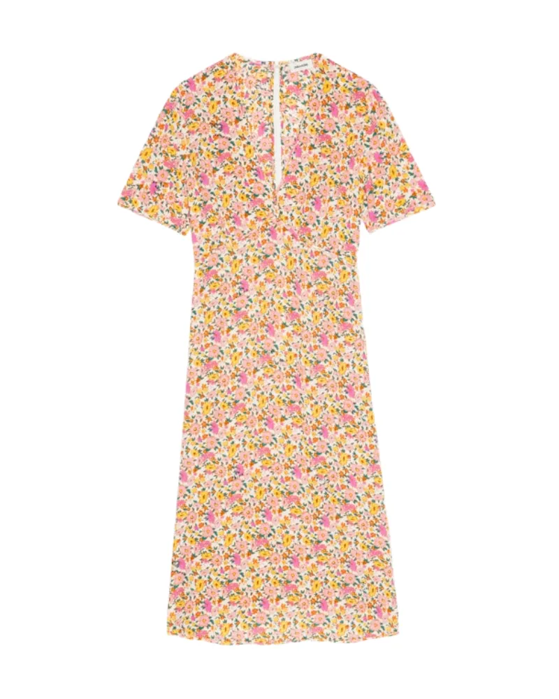 Zadig & Voltaire Rhodral Kleid Weiß