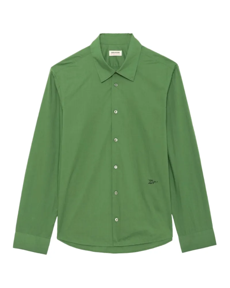 Zadig & Voltaire Sid Hemd Grün