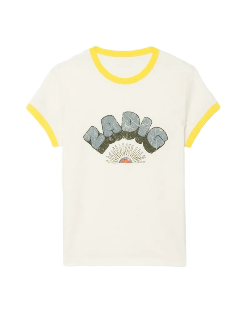 Zadig & Voltaire Walk T-Shirt Weiß
