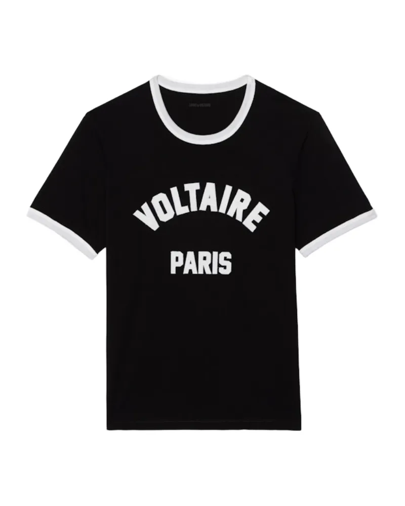 Zadig & Voltaire T-Shirt Woody Schwarz