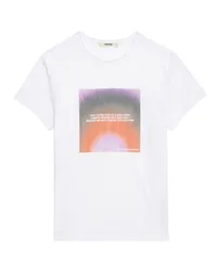 Zadig & Voltaire T-shirt Ted Fotoprint Wit