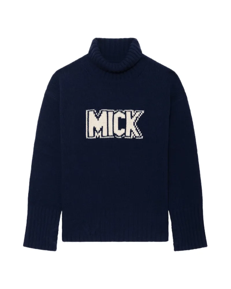 Zadig & Voltaire Solma Pullover 100% Merinowolle Blau