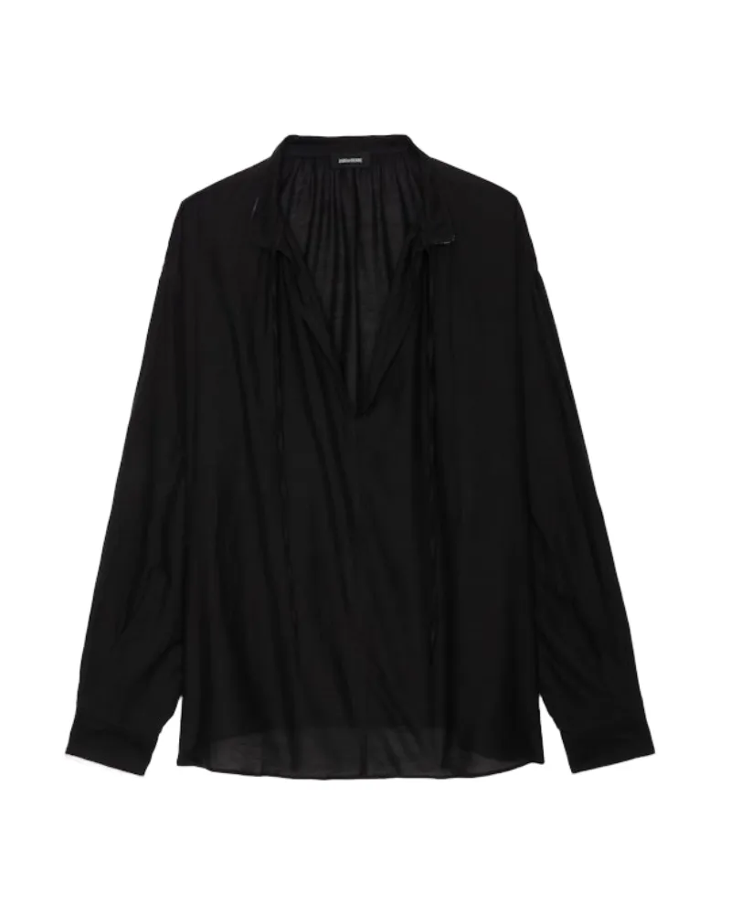 Zadig & Voltaire Bluse Troene Schwarz