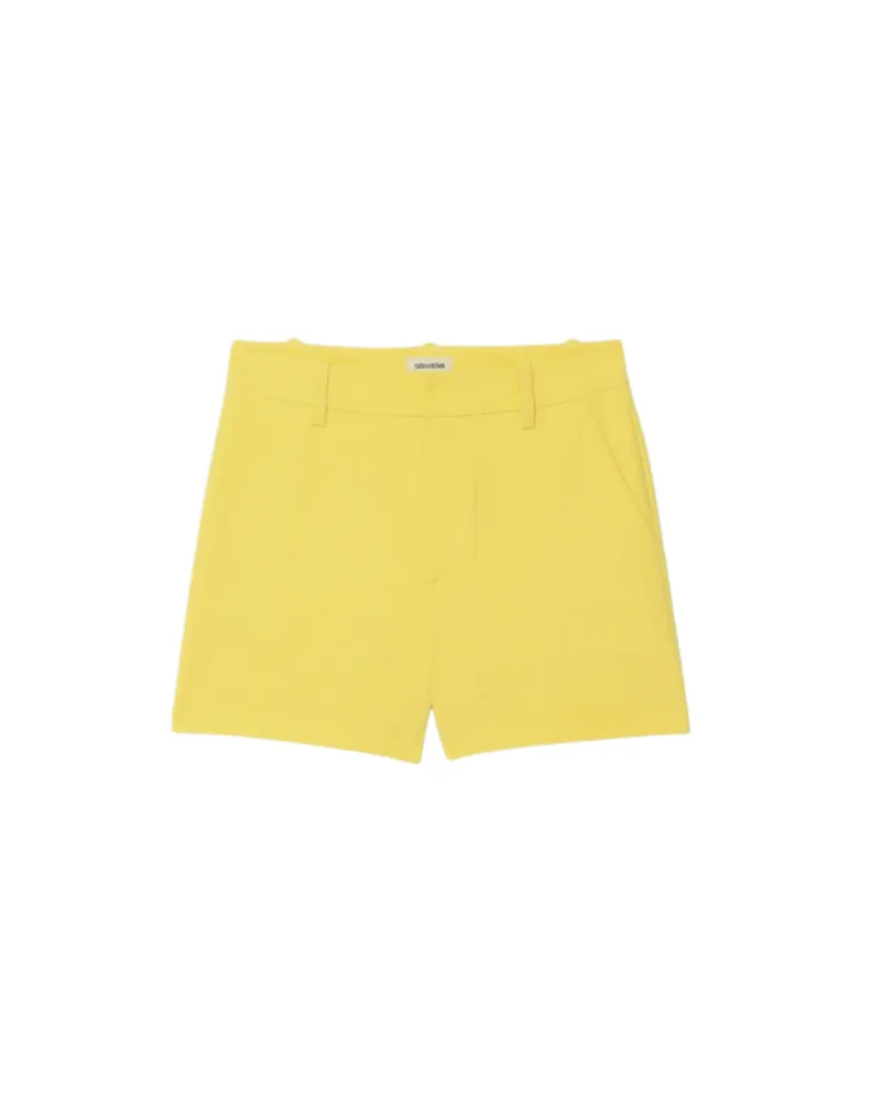 Zadig & Voltaire Shorts Sidou Gelb