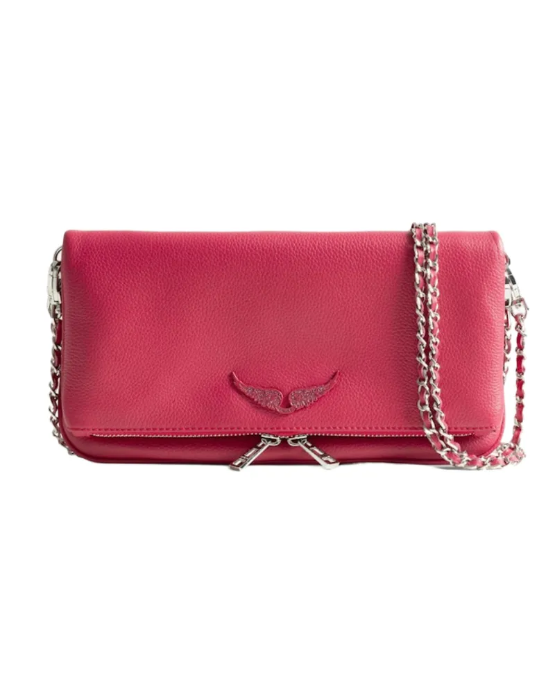 Zadig & Voltaire Clutch Rock Rosa