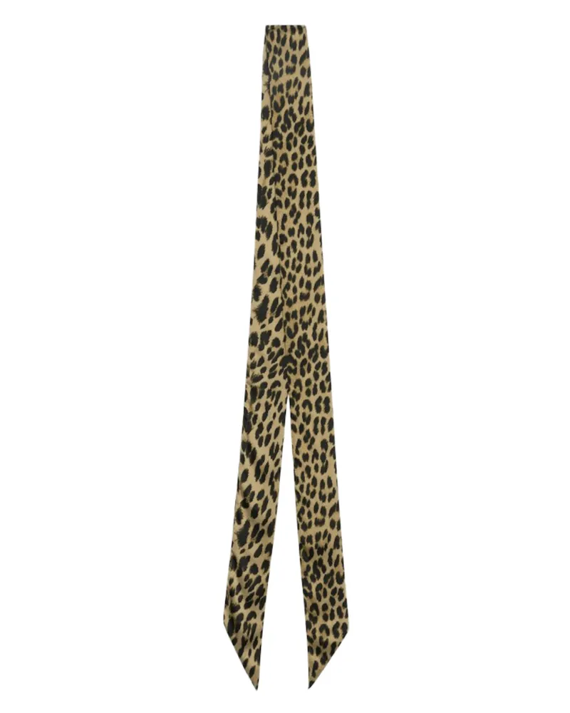 Zadig & Voltaire Hannah Leoparden-Schal Weiß