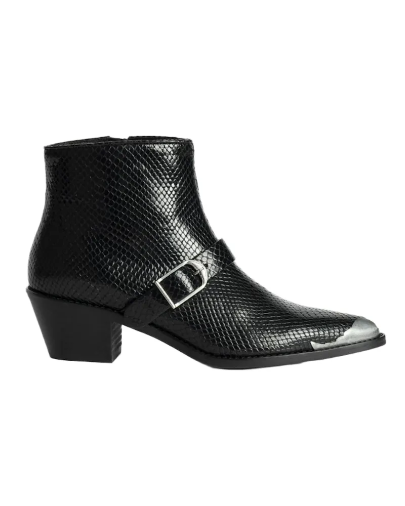 Zadig & Voltaire Stiefeletten Tylow Wild Mirror Schwarz