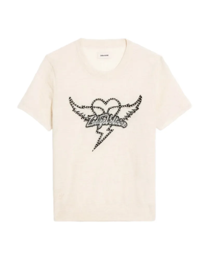 Zadig & Voltaire Pullover Idal 100% Kaschmir Weiß