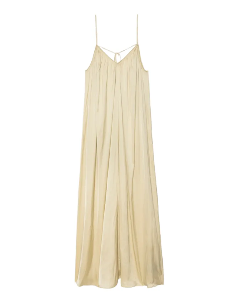 Zadig & Voltaire Kleid Ristym Satin Gelb