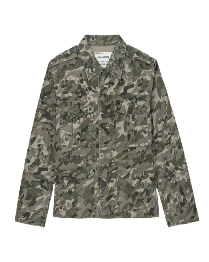 Zadig & Voltaire Parka Krisa Kaki