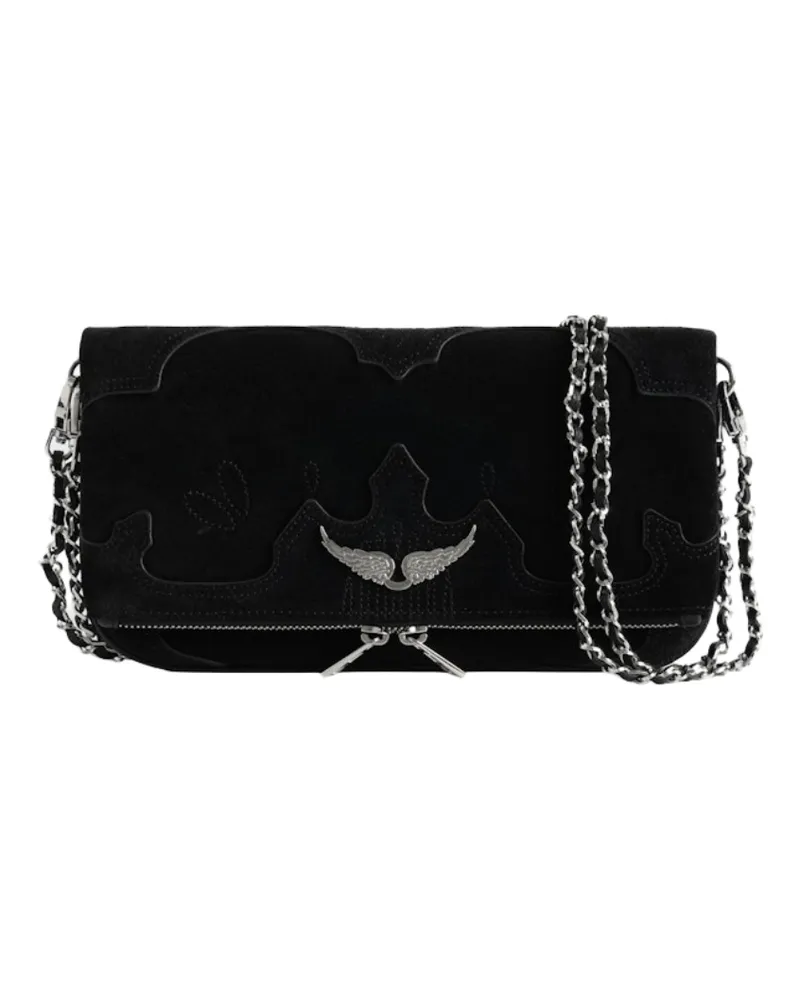 Zadig & Voltaire Clutch Rock Western Schwarz