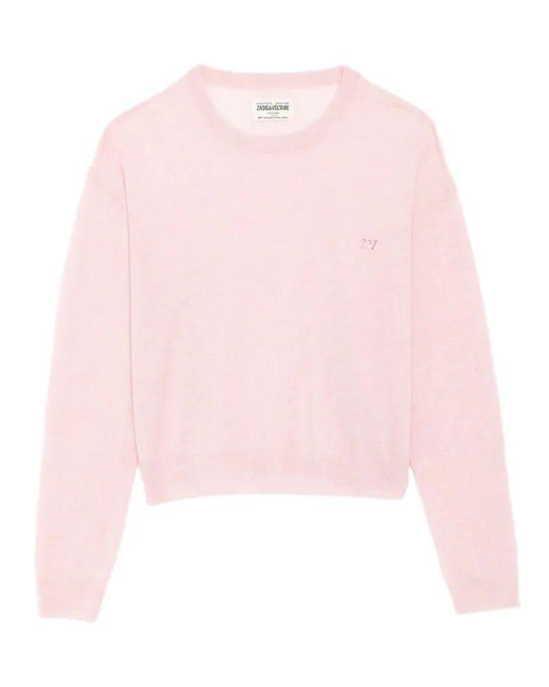 Zadig & Voltaire Swapy Pullover 100% Kaschmir Rosa