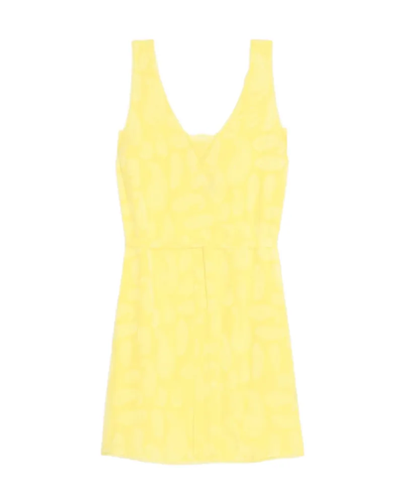 Zadig & Voltaire Kleid Renza 100 % Seide Gelb