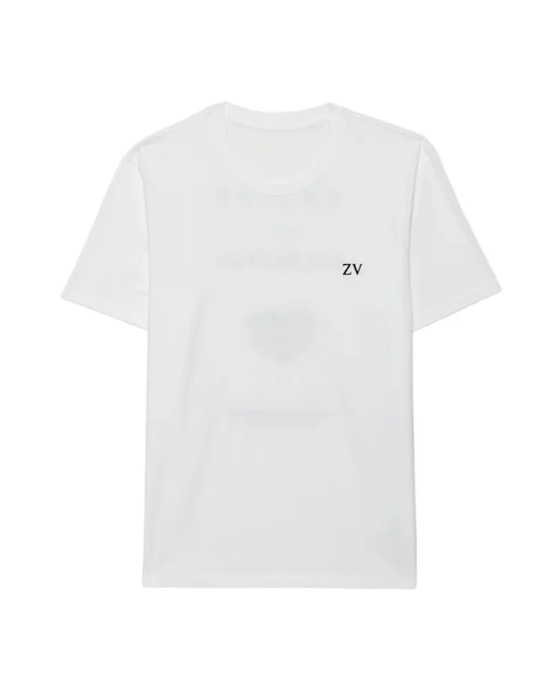 Zadig & Voltaire Tommy T-Shirt Weiß