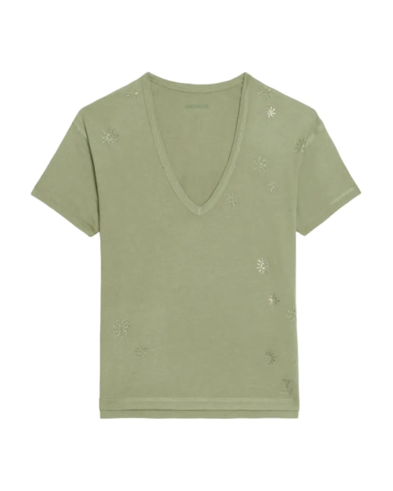 Zadig & Voltaire Marta T-Shirt Grün