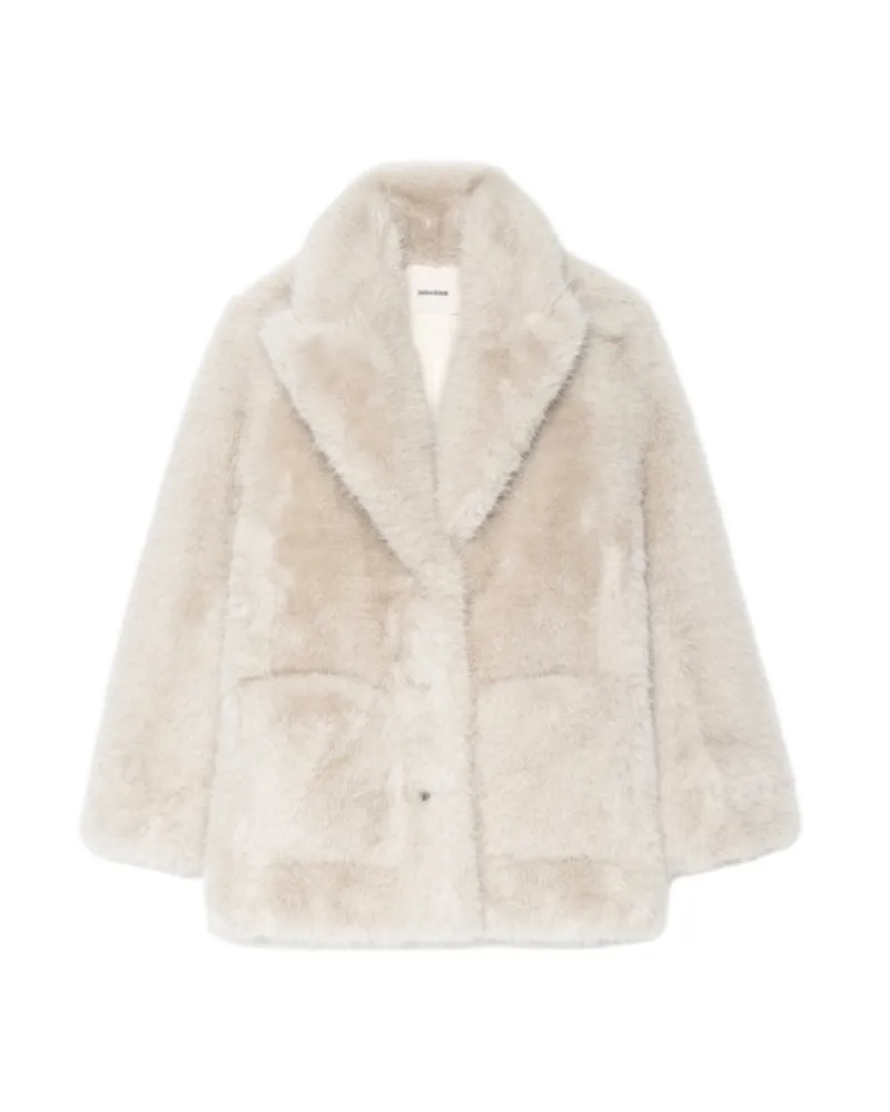 Zadig & Voltaire Mantel Fleur Weiß