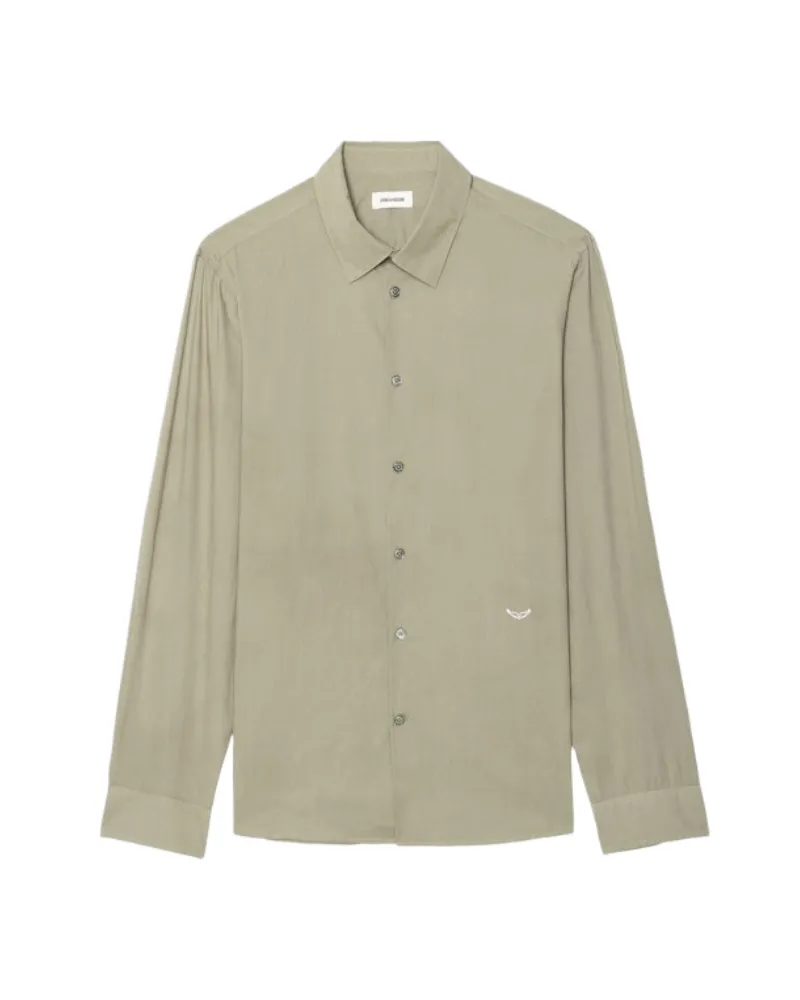 Zadig & Voltaire Hemd Sid Grün