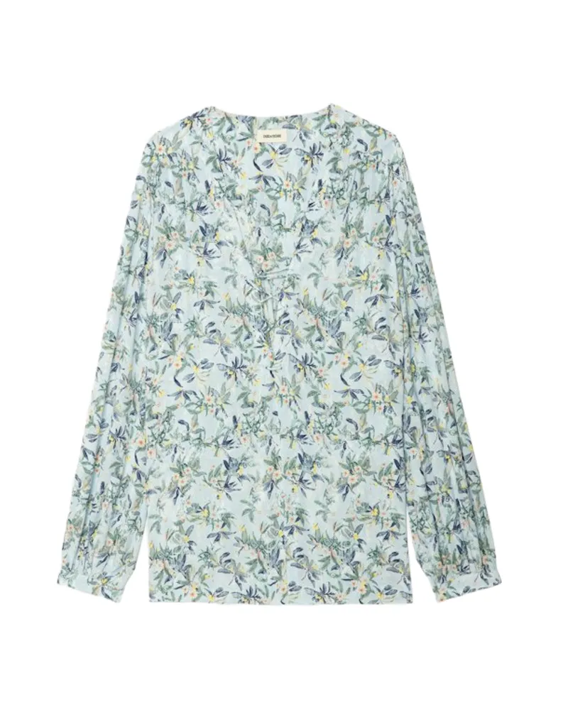 Zadig & Voltaire Bluse Tamela Blau