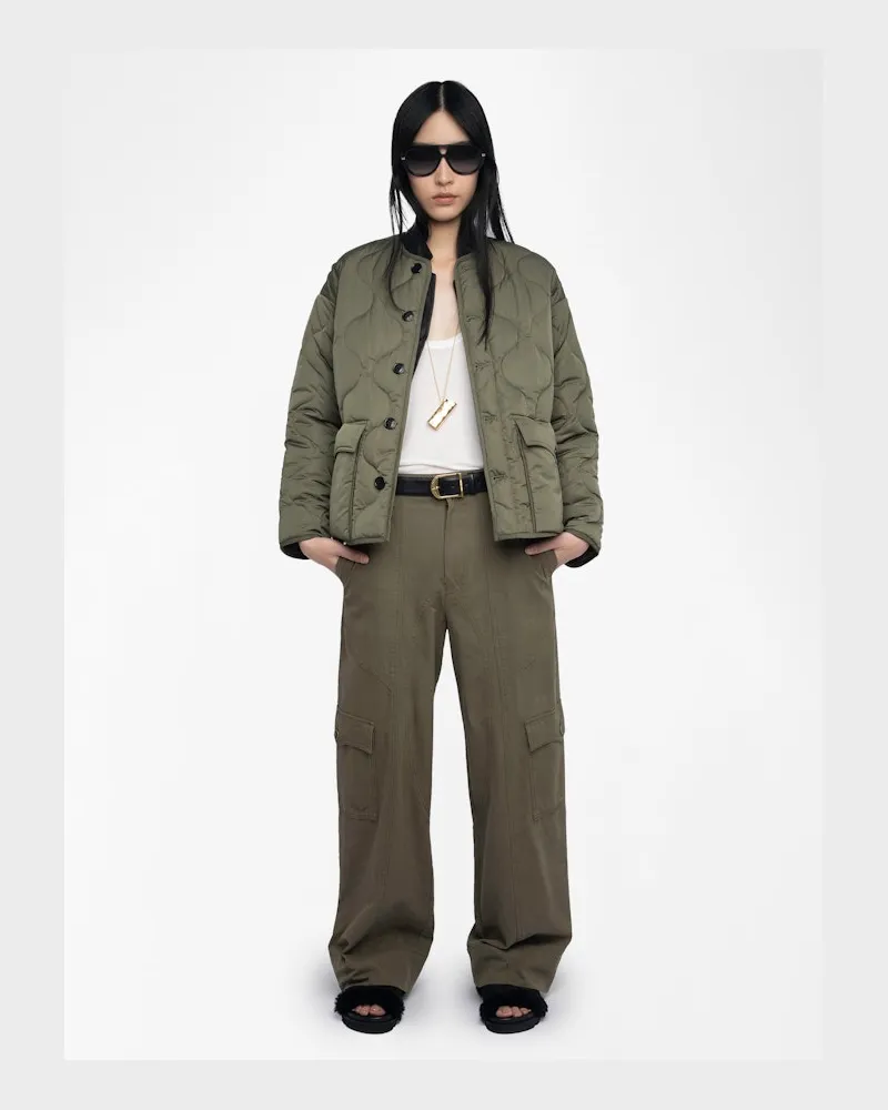 Zadig & Voltaire Parka Bunji Leaves