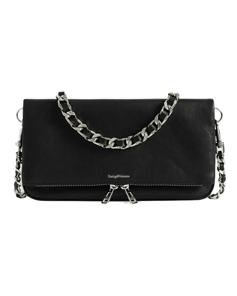 Zadig & Voltaire Rock Deep Dye Clutch Schwarz
