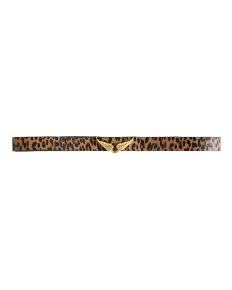 Zadig & Voltaire Rock Reversible 30mm Gürtel Braun