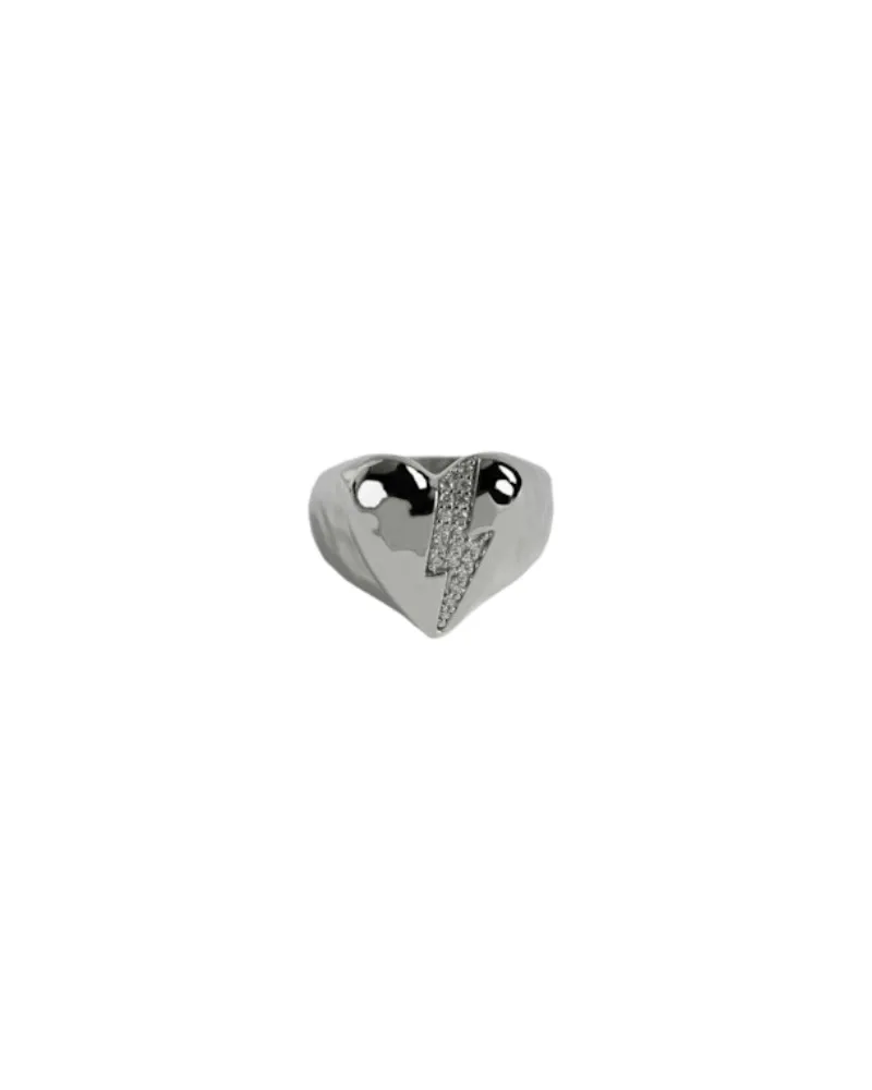 Zadig & Voltaire Heartbreaker Flash Ring Grau