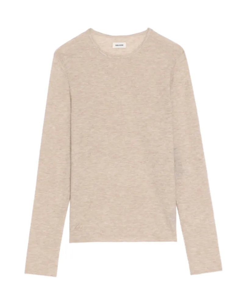 Zadig & Voltaire Pullover Teiss 100% Kaschmir Beige