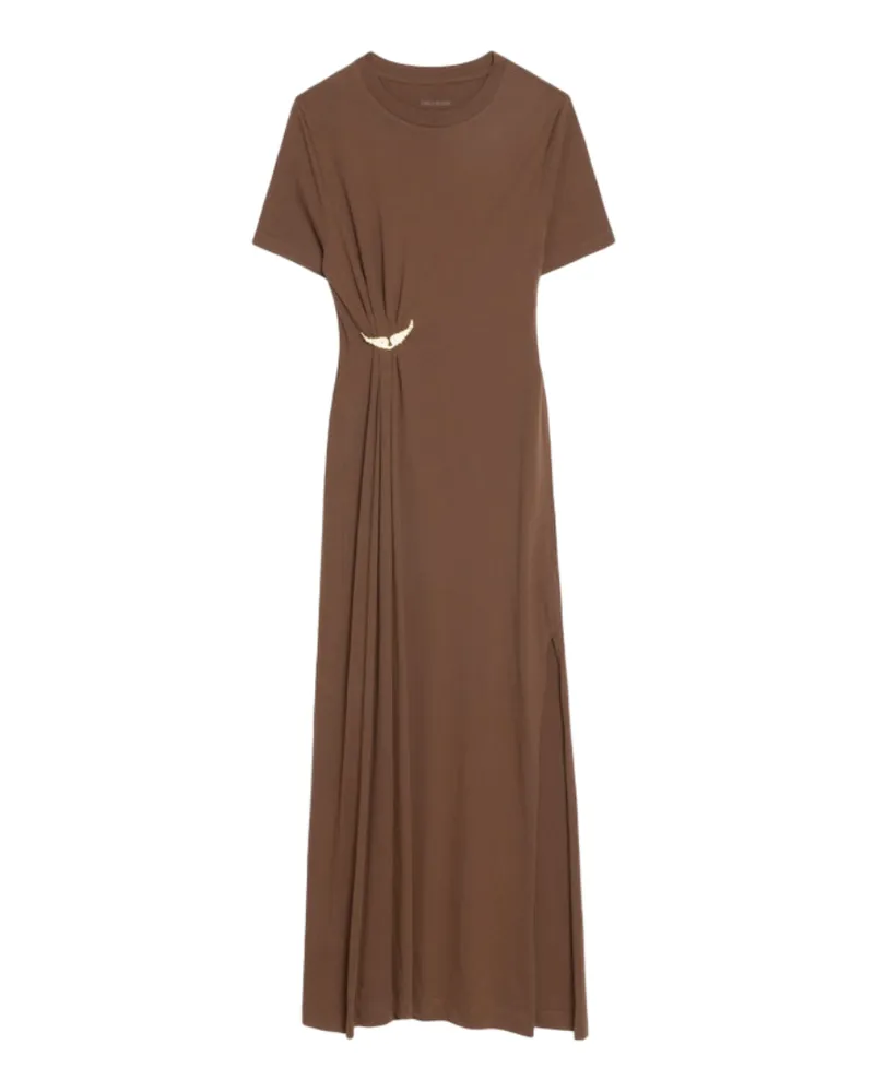 Zadig & Voltaire Kleid Raja Braun