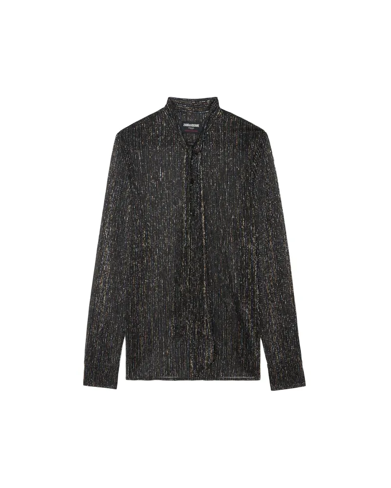 Zadig & Voltaire Hemd Tulba Black