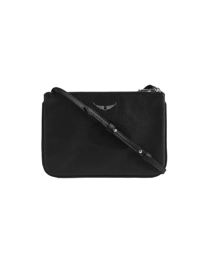 Zadig & Voltaire Tasche Duo Wings Schwarz