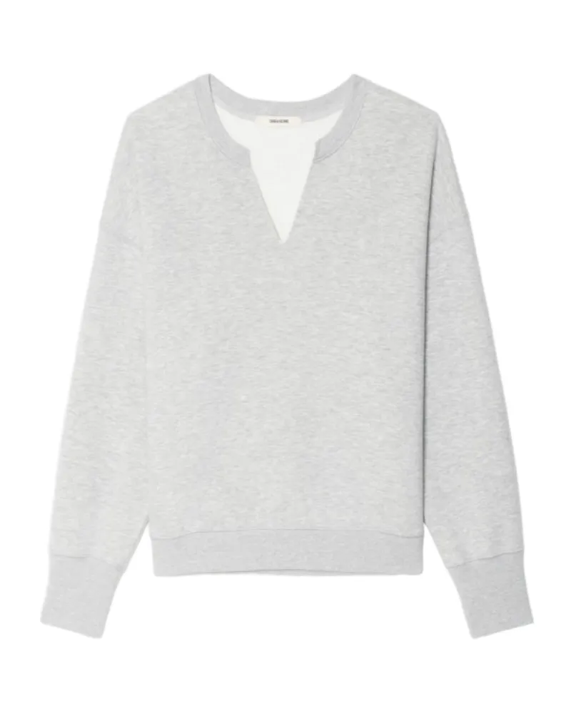 Zadig & Voltaire Sweatshirt Olive Grau