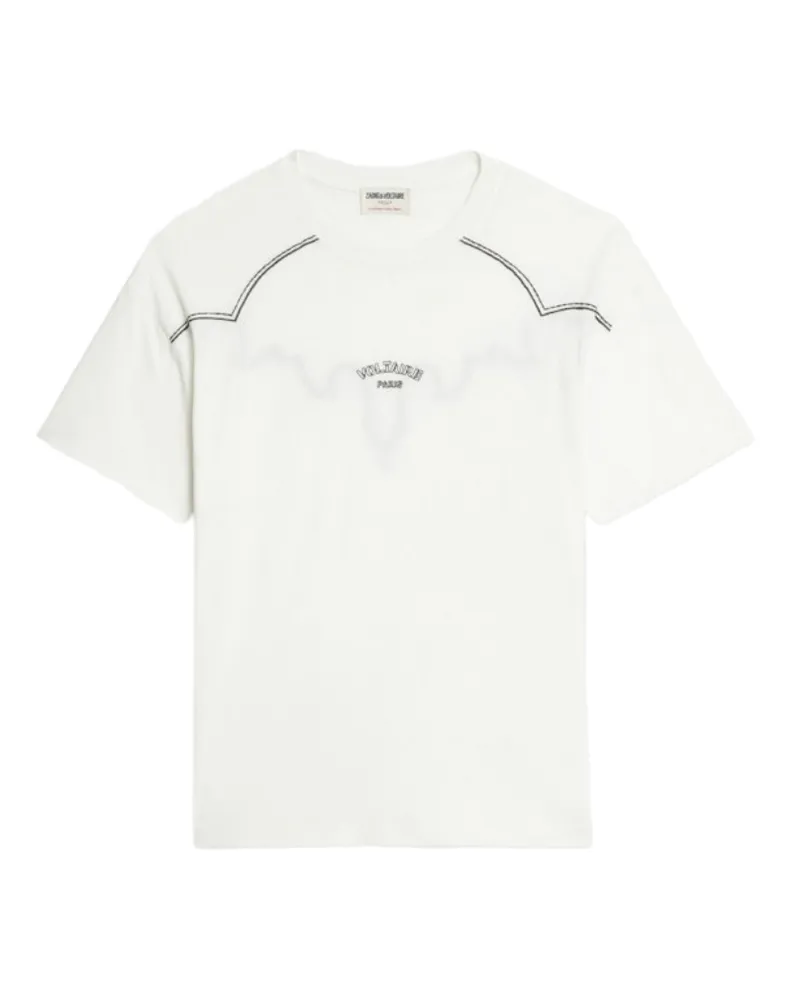 Zadig & Voltaire T-Shirt Toddy Weiß