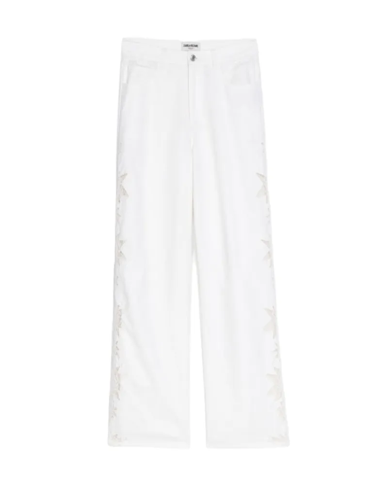 Zadig & Voltaire Hose Elfy Weiß